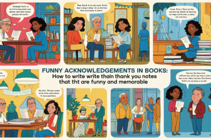 Funny Acknowledgements in Books: How to Write Thank You Notes That Are Funny and Memorable